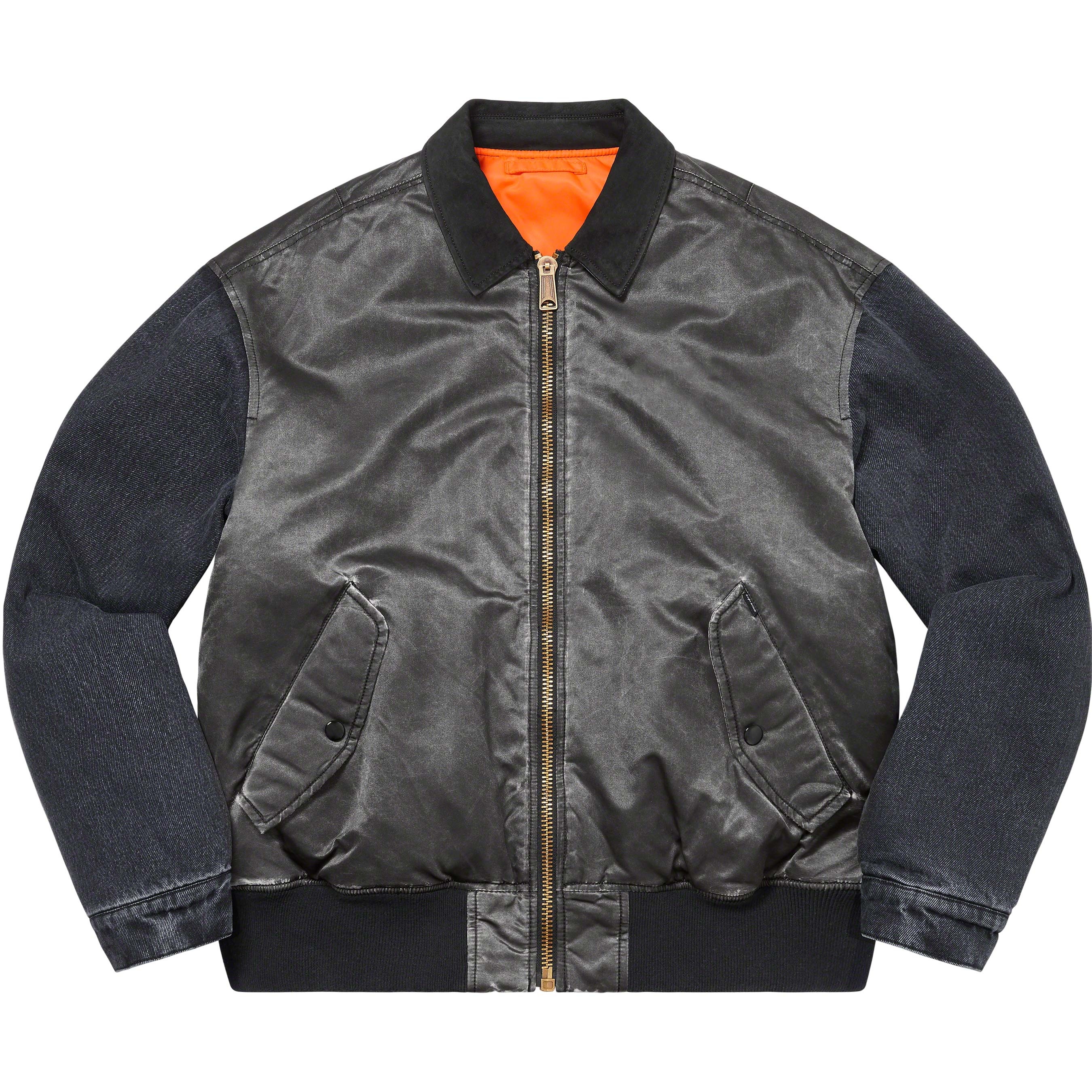 Denim Sleeve MA-1 view 6